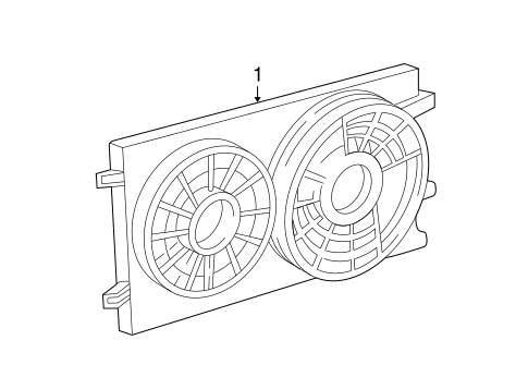 Cooling System/Cooling Fan for 2004 Ford Freestar #1