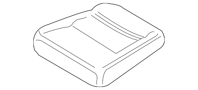 996-522-051-02-G10 Деталь SEAT CUSHION, LEFT