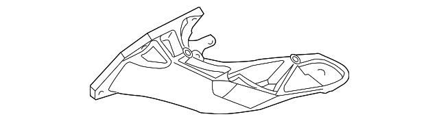 KKU000400 Деталь BRACKET, LEFT