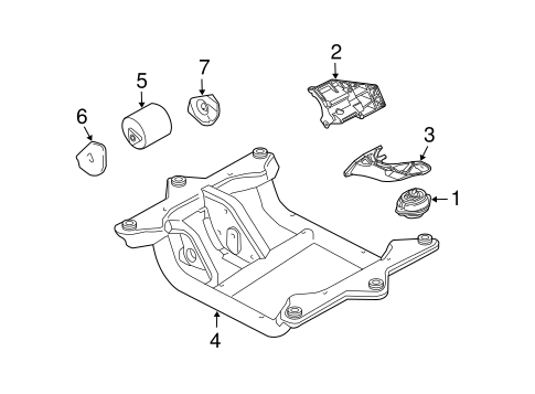 Range Rover ENGINE & TRANS MOUNTING
