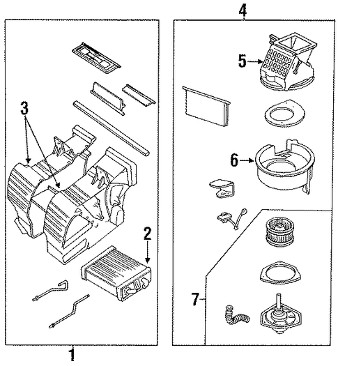 Capri BLOWER MOTOR & FAN