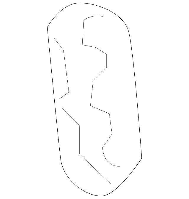 9965213230001C Деталь ESCUTCHEON, LEFT