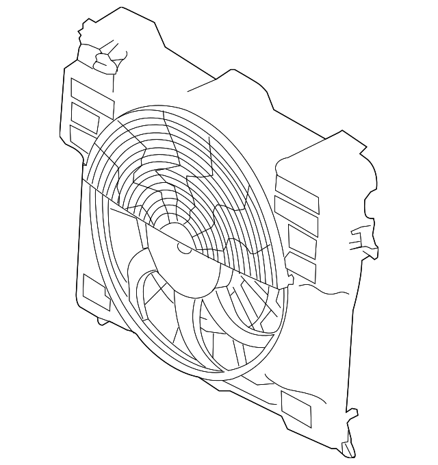 LR020124 Деталь FAN ASSY
