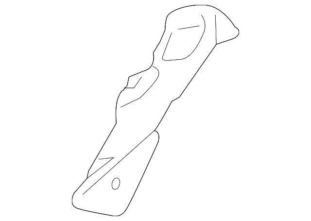 970-522-311-00-OM8 Деталь BACK FRAME END COVER, LEFT