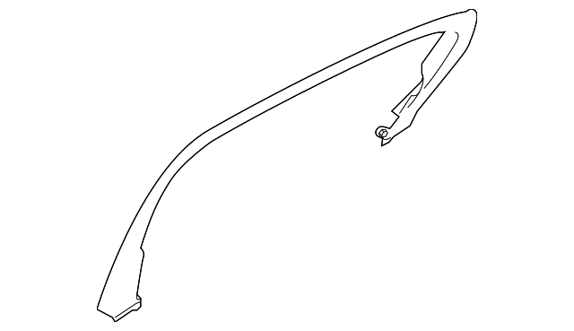 8A5Z-5425504-AA Деталь FRAME MOLDING, RIGHT