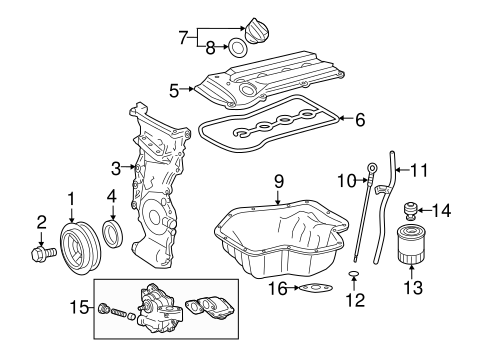 MAINTENANCE & LUBRICATION/FILTERS for 2008 Toyota Camry #2