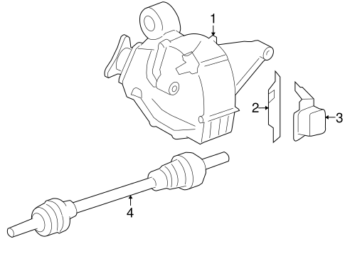 Solstice AXLE & DIFFERENTIAL 2