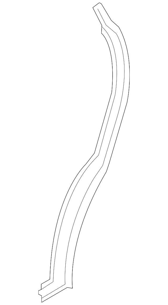 970-536-535-03 Деталь REAR W'STRIP, LEFT