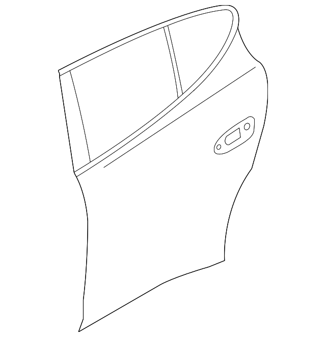 970-532-011-01-GRV Деталь DOOR SHELL, LEFT