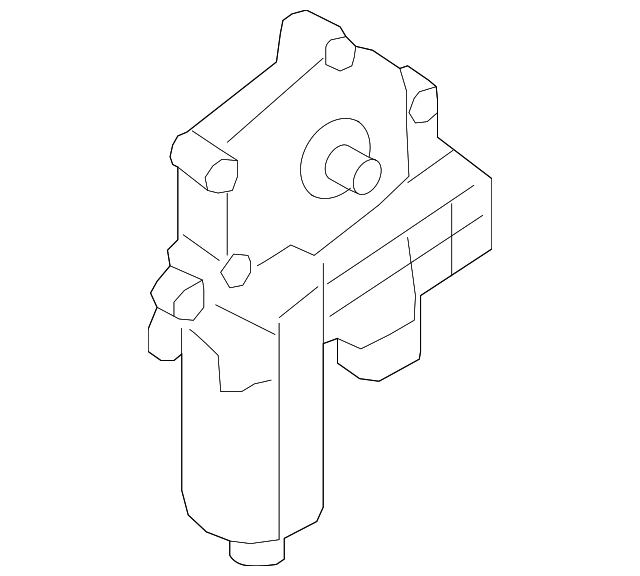 94712389 Деталь WINDOW MOTOR, LEFT