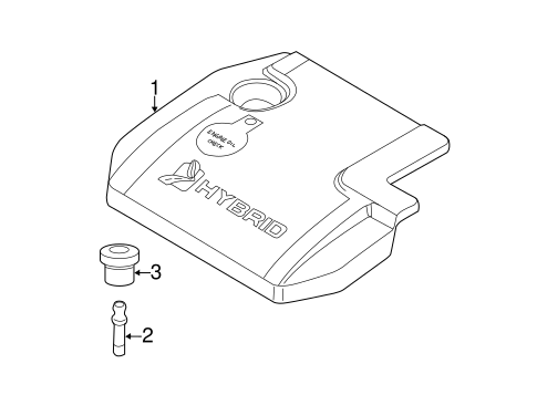 MKZ ENGINE APPEARANCE COVER