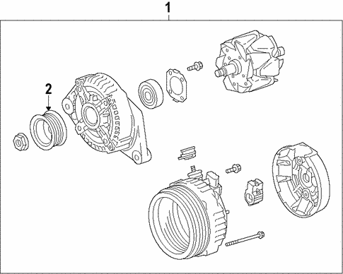 Electrical/Alternator for 2013 Toyota Land Cruiser #2
