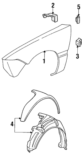 Cougar FENDER & COMPONENTS