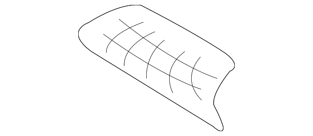 9190259 Деталь GRILLE, RIGHT