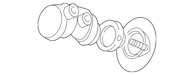 YS4Z2004BB Деталь MASTER CYLINDER