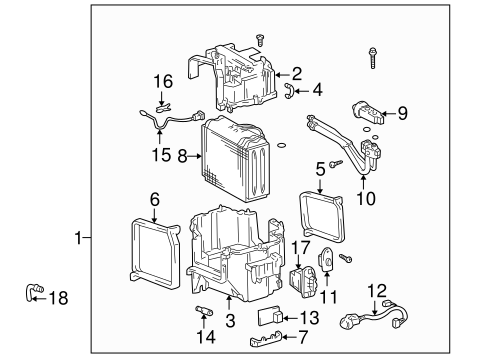HVAC/CONDENSER, COMPRESSOR & LINES for 1996 Toyota 4Runner #1