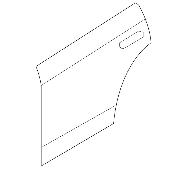31402467 Деталь OUTER PANEL, LEFT