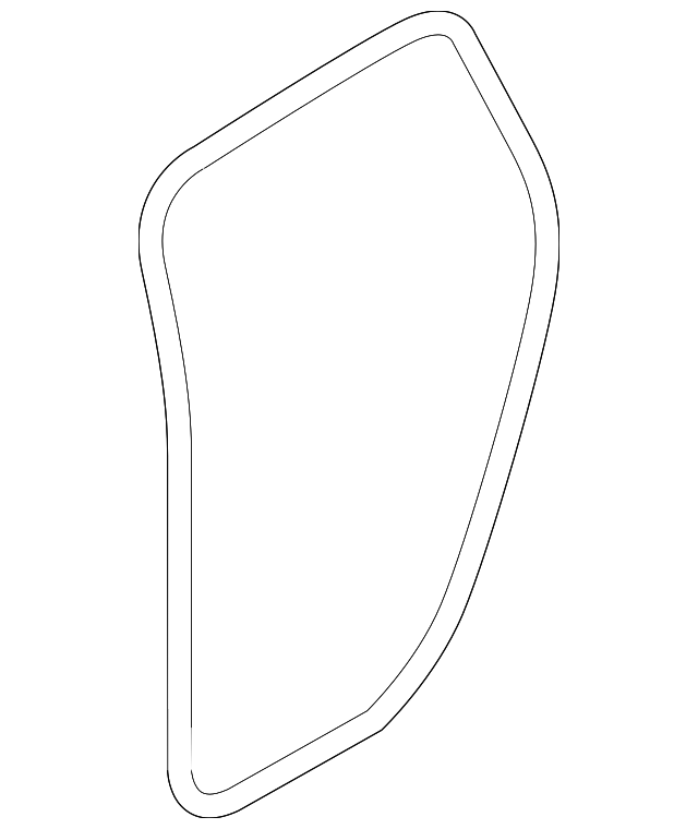31457674 Деталь DOOR W'STRIP, RIGHT