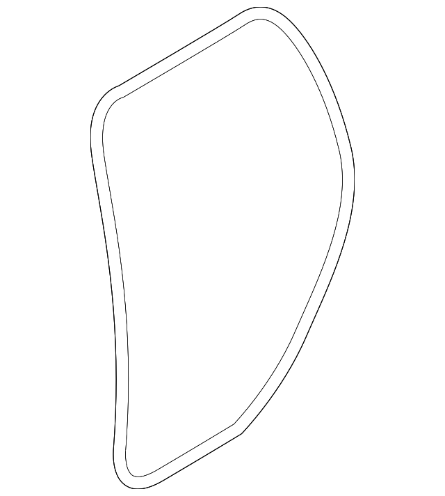 31424888 Деталь W'STRIP ON BODY, LEFT