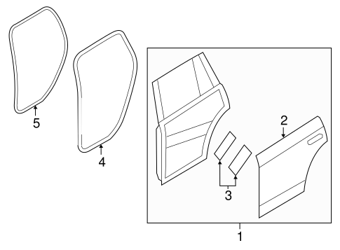 XC90 DOOR & COMPONENTS 2