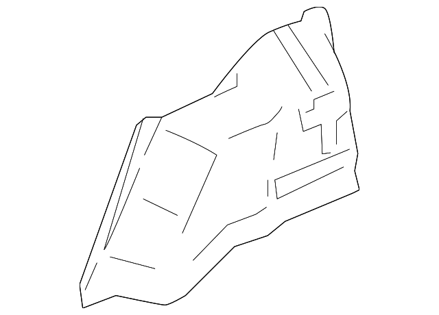 22724356 Деталь INNER WHEELHOUSE, LEFT