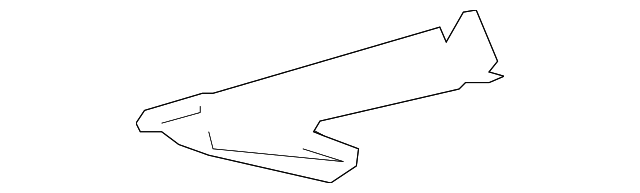 15144495 Деталь GUTTER, LEFT