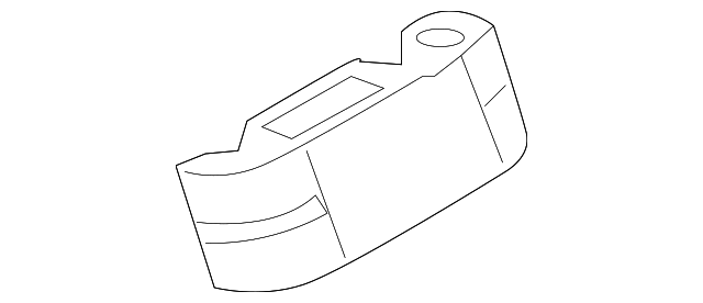 90543509 Деталь RETURN HOSE BRACKET