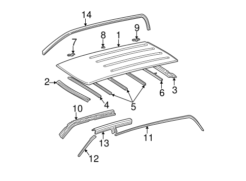 BODY/ROOF & COMPONENTS for 2006 Toyota Sequoia #2