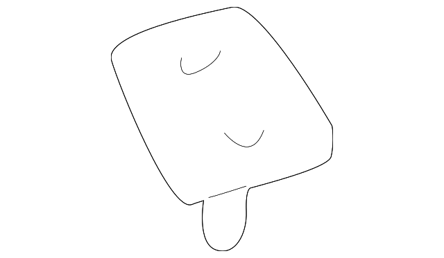 8614946 Деталь LOCK BRACKET, RIGHT