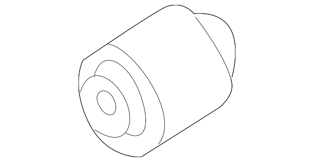 ROA100050 SHOCK BUSHING, LEFT