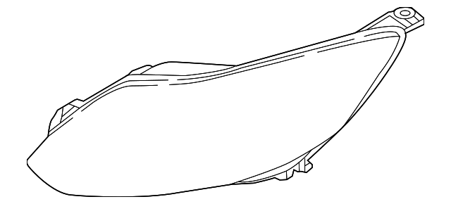CM5Z-13008-W Деталь HEADLAMP ASSY, RIGHT