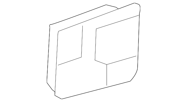 3F2Z-1722634-AAD Деталь HANDLE BEZEL, RIGHT