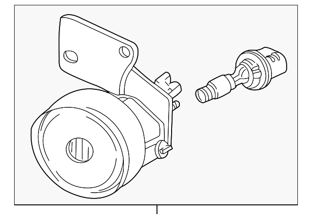 22613881 Деталь FOG LAMP, RIGHT