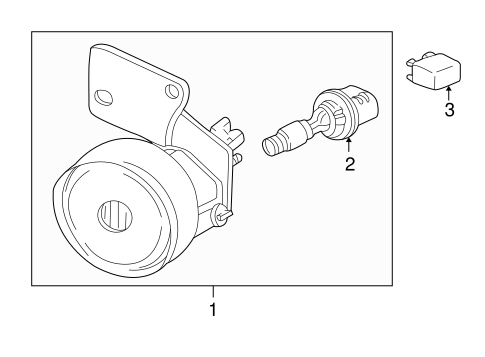 Grand Am BULBS - CHASSIS 2