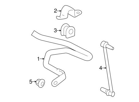FRONT SUSPENSION/STABILIZER BAR & COMPONENTS for 2006 Toyota Prius #1