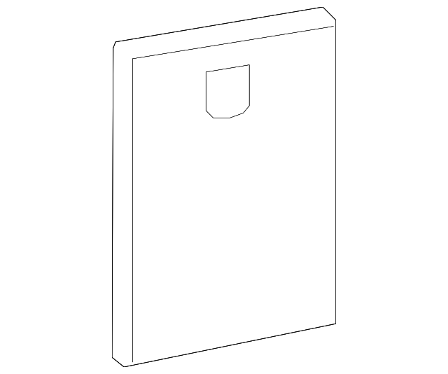991-555-621-02-DE1 Деталь ACCESS COVER, LEFT