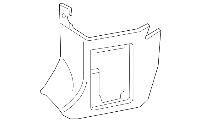 991-555-101-01-S75 Деталь COWL KICK PANEL, LEFT