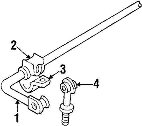 Mystique STABILIZER BAR & COMPONENTS