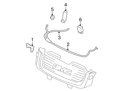 Envoy WASHER COMPONENTS