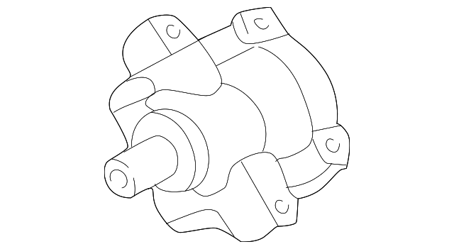 YW4Z-8C628-BA Деталь HYDRAULIC PUMP