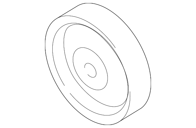 XW4Z-8C647-AB Деталь PULLEY