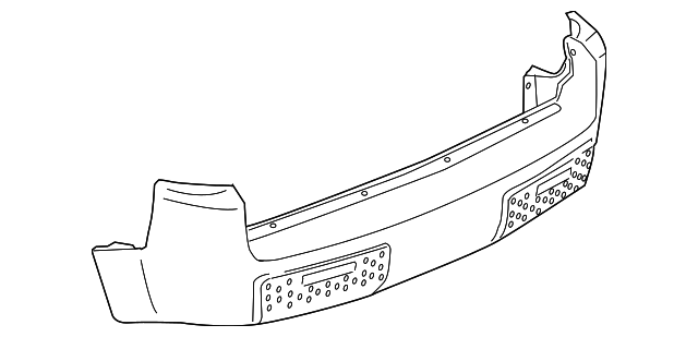 22697388 Деталь BUMPER COVER