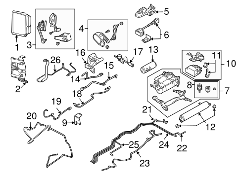 Cayenne RIDE CONTROL COMPONENTS
