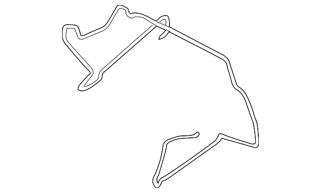 955-358-051-00 Деталь AIR PIPE, LEFT