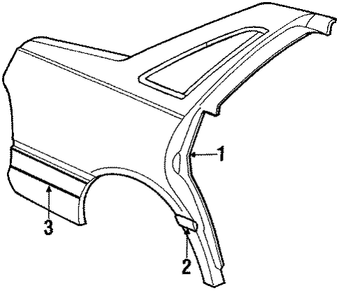 Tempo QUARTER PANEL