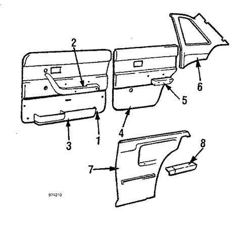 244 INTERIOR TRIM