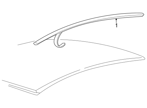 Body/Exterior Trim - Roof for 2008 Ford Escape #1