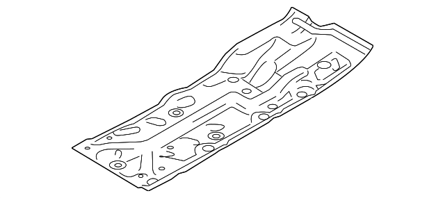 970-501-951-02-GRV Деталь FLOOR PAN, LEFT