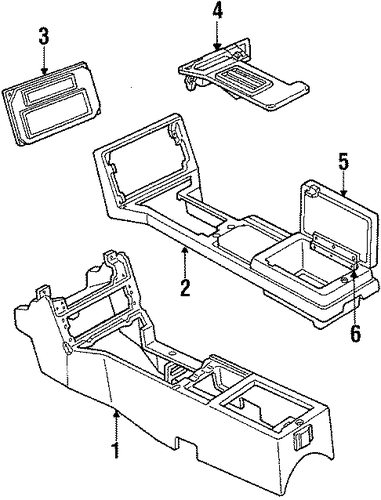 Firebird FLOOR CONSOLE