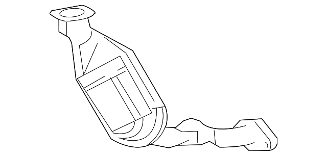5S4Z-5E212-CA Деталь CATALYTIC CONVERTER